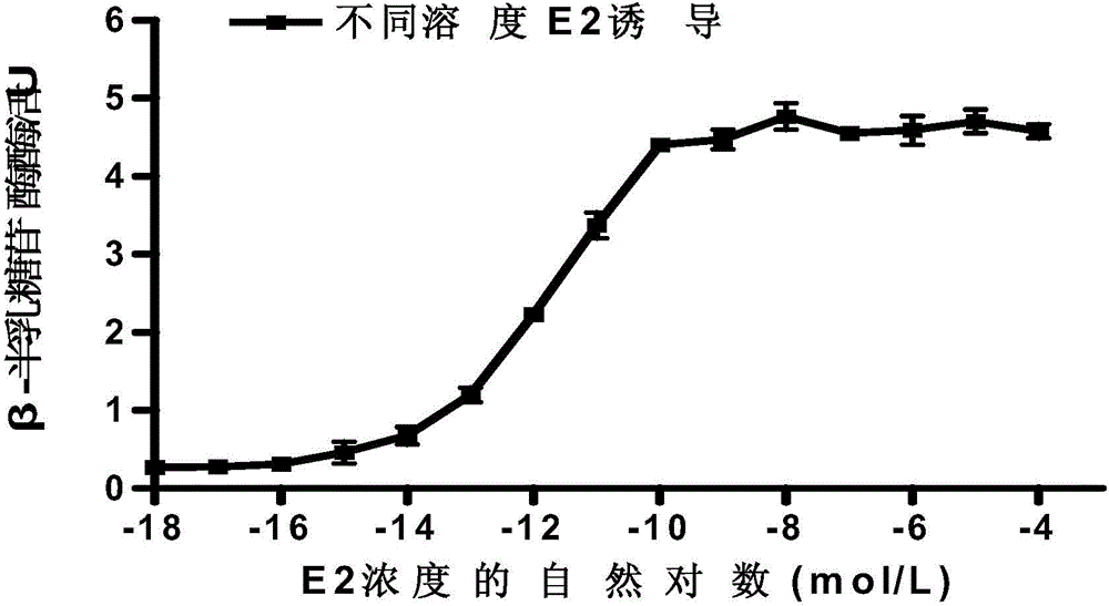 Recombinant yeast for detecting environmental estrogen and constructing method and use of recombinant yeast