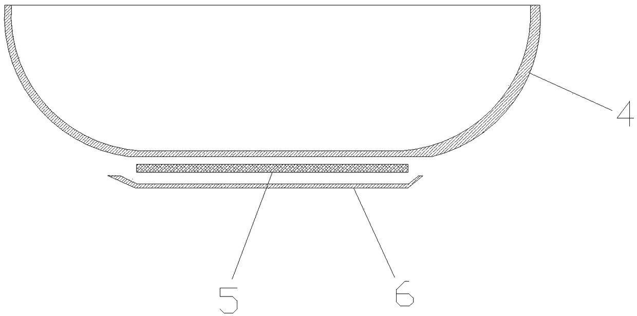 Composite steel pan and manufacturing process thereof