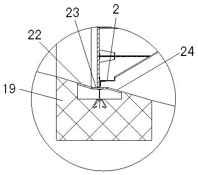 Maintenance method and dam structure for low gate dam accident gate