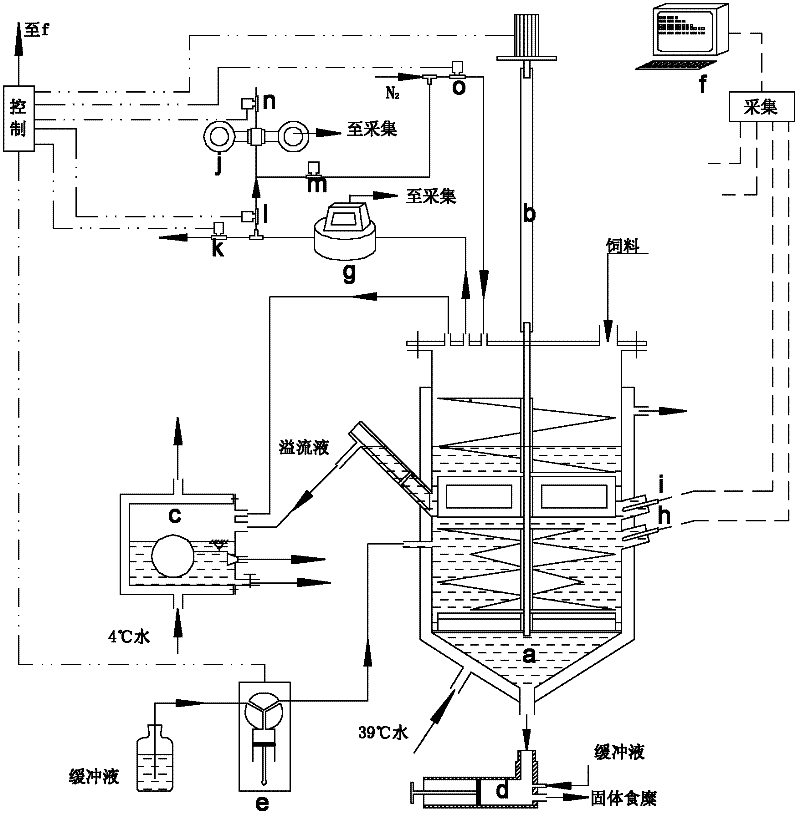 A solid-liquid-gas three-phase split rumen simulation continuous fermentation system and method