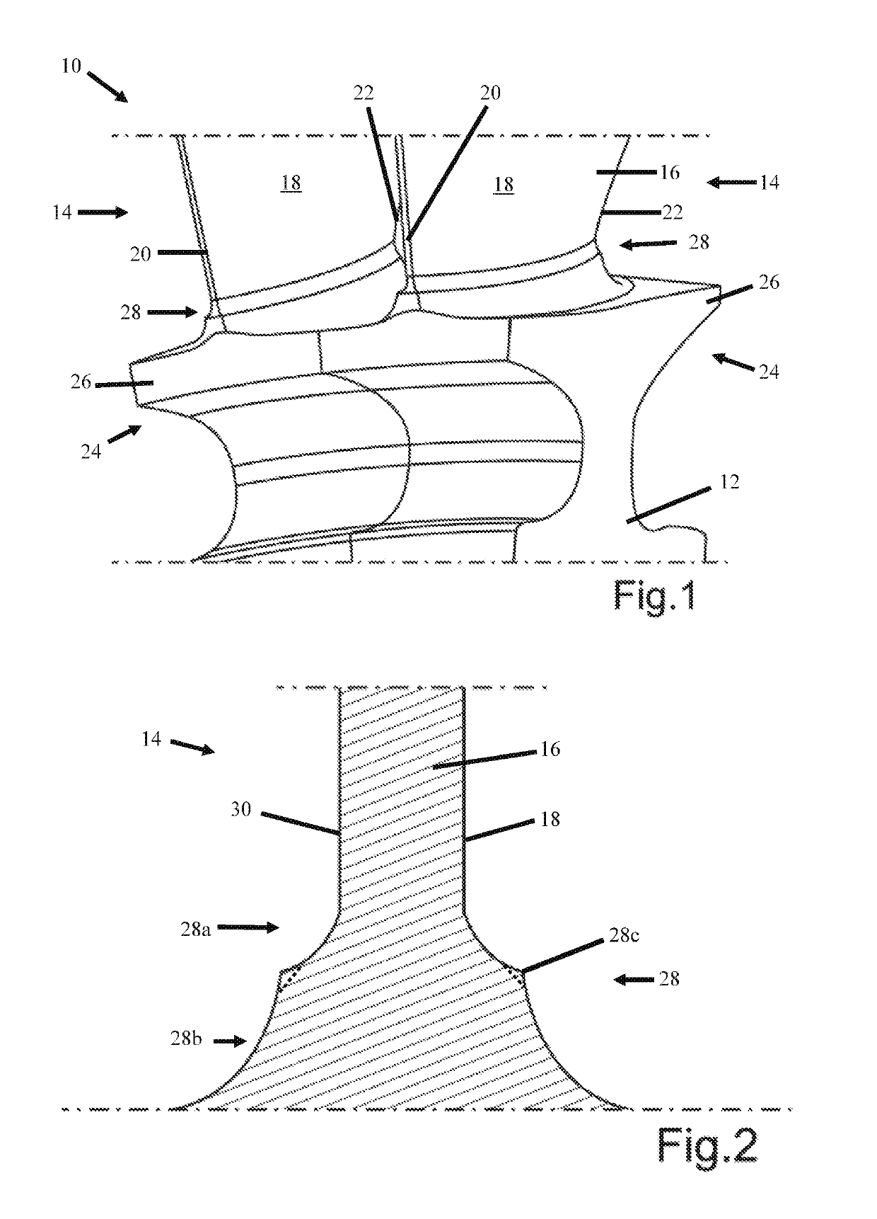 Blade and rotor for a turbomachine and turbomachine