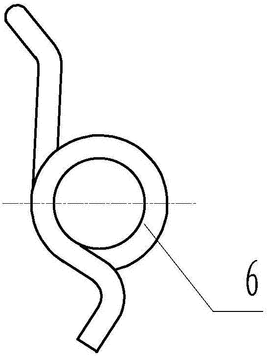 Double-body torsional spring forming device