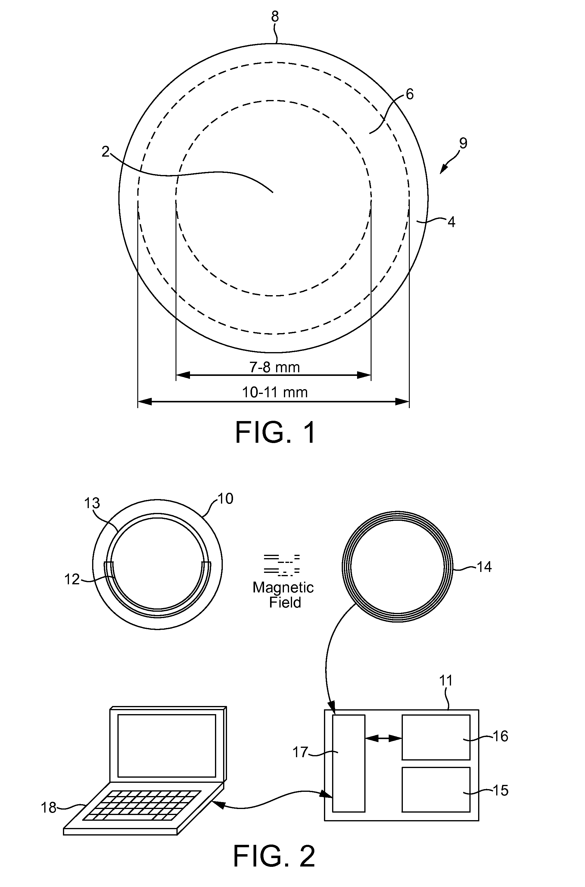Device for monitoring intraocular pressure