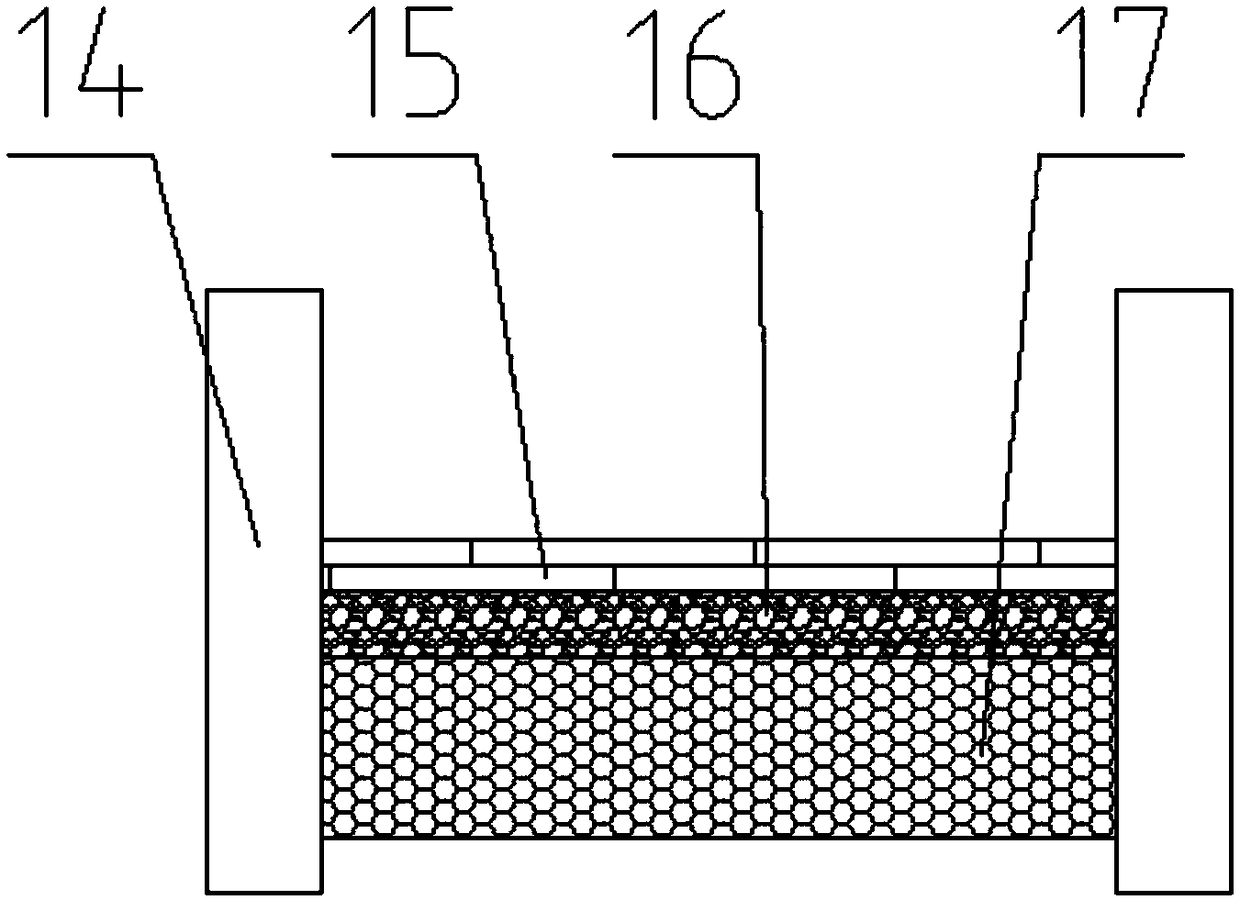 Urban sewer sludge purifying device and method