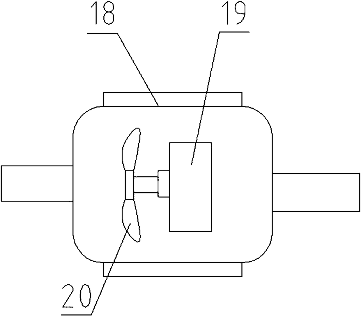 Urban sewer sludge purifying device and method