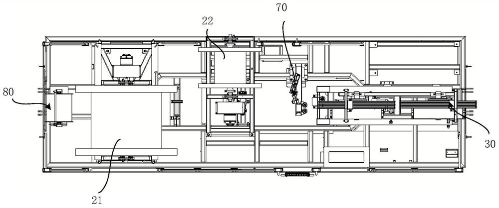 Constant-tension pay-off device for overhead line system