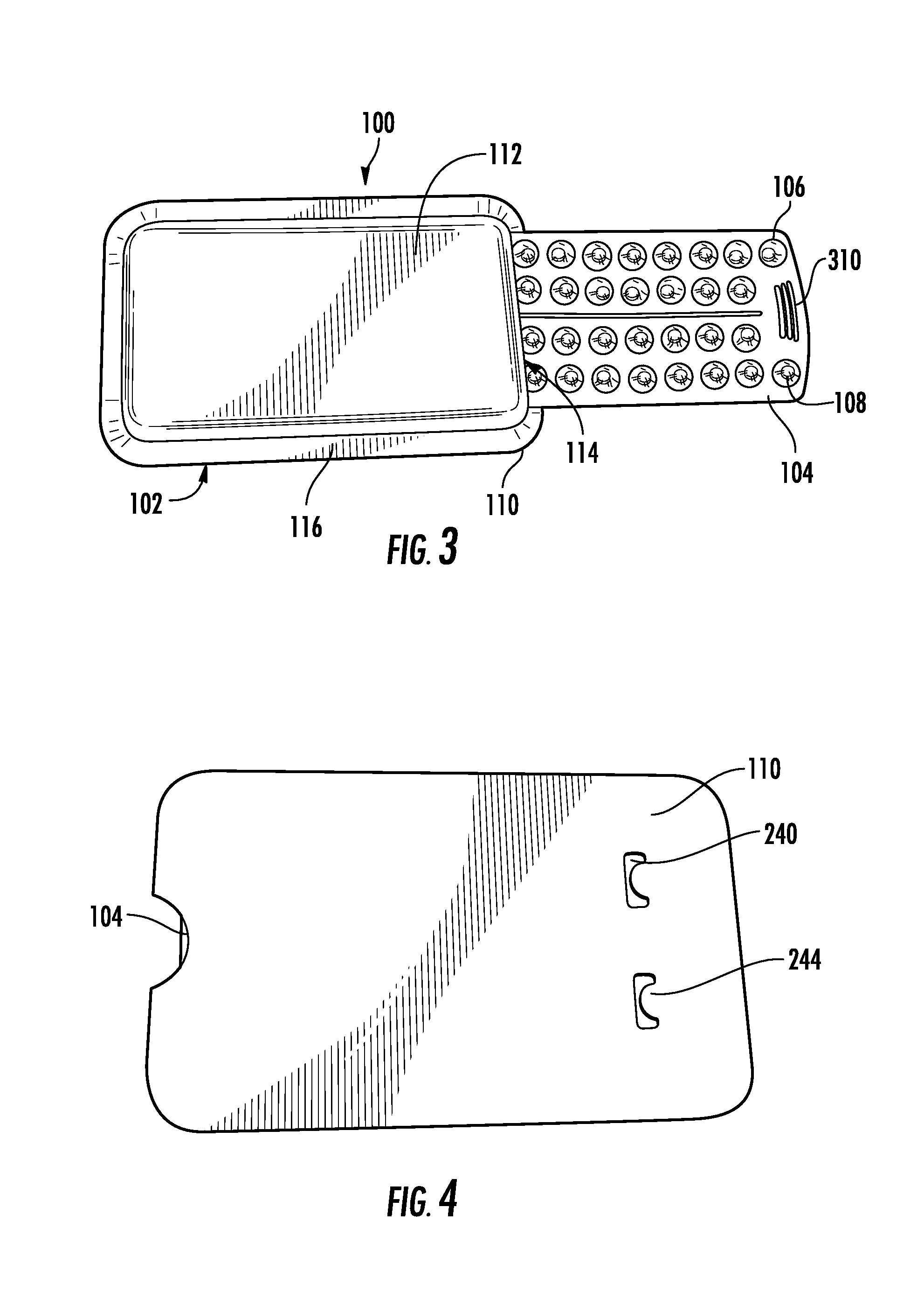 Child-resistant packaging container and blank and method for making the same