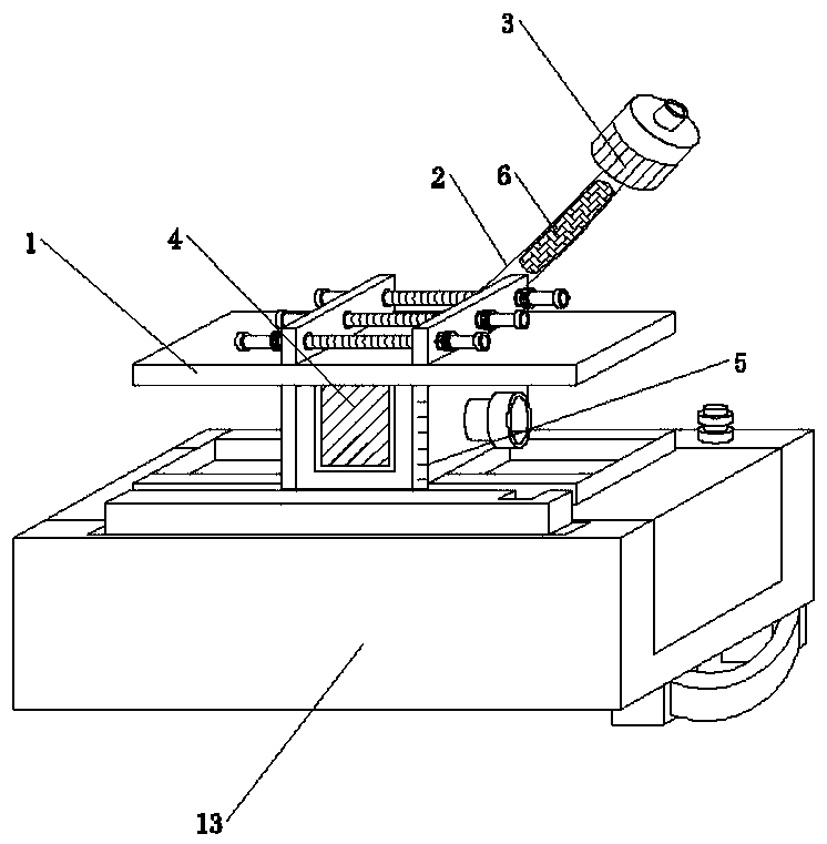 Water-cooled welding gun conductive connecting seat