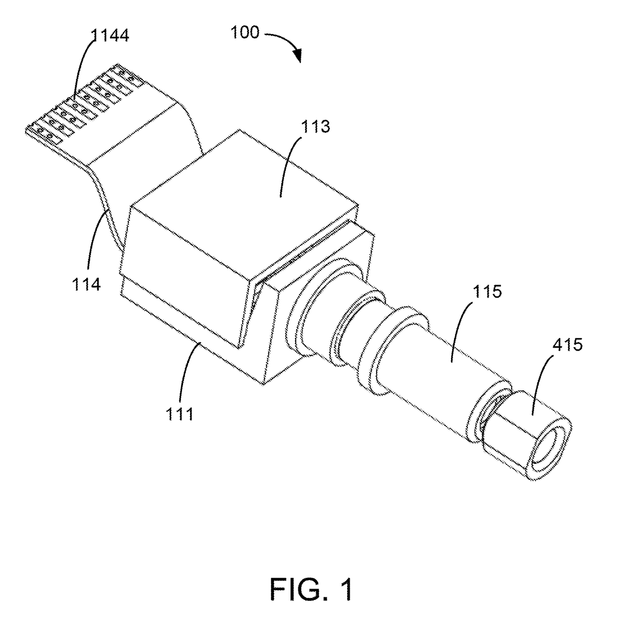 Small form factor transmitting device