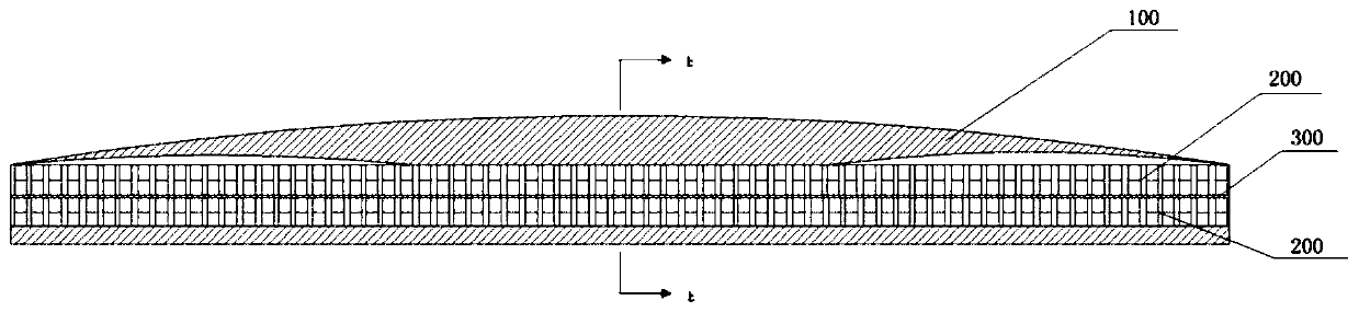 Automobile roof beam with bending resistance and manufacturing method thereof