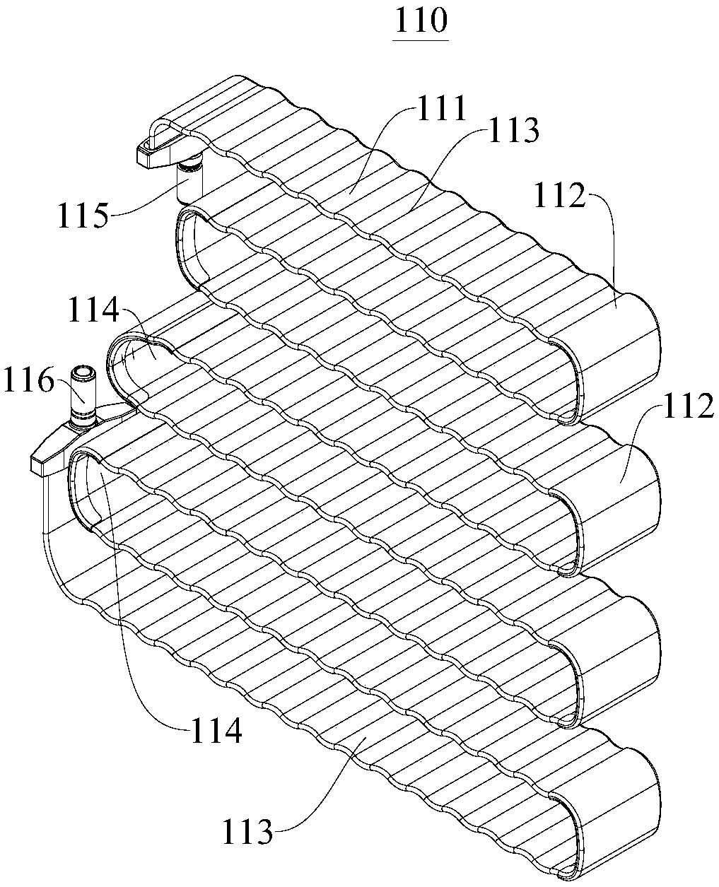 Temperature control assembly and battery module