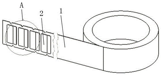 Adhesive tape for material tape connection and processing method thereof