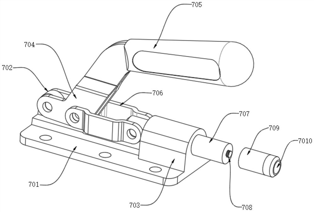 Material strength detection device for bridge construction