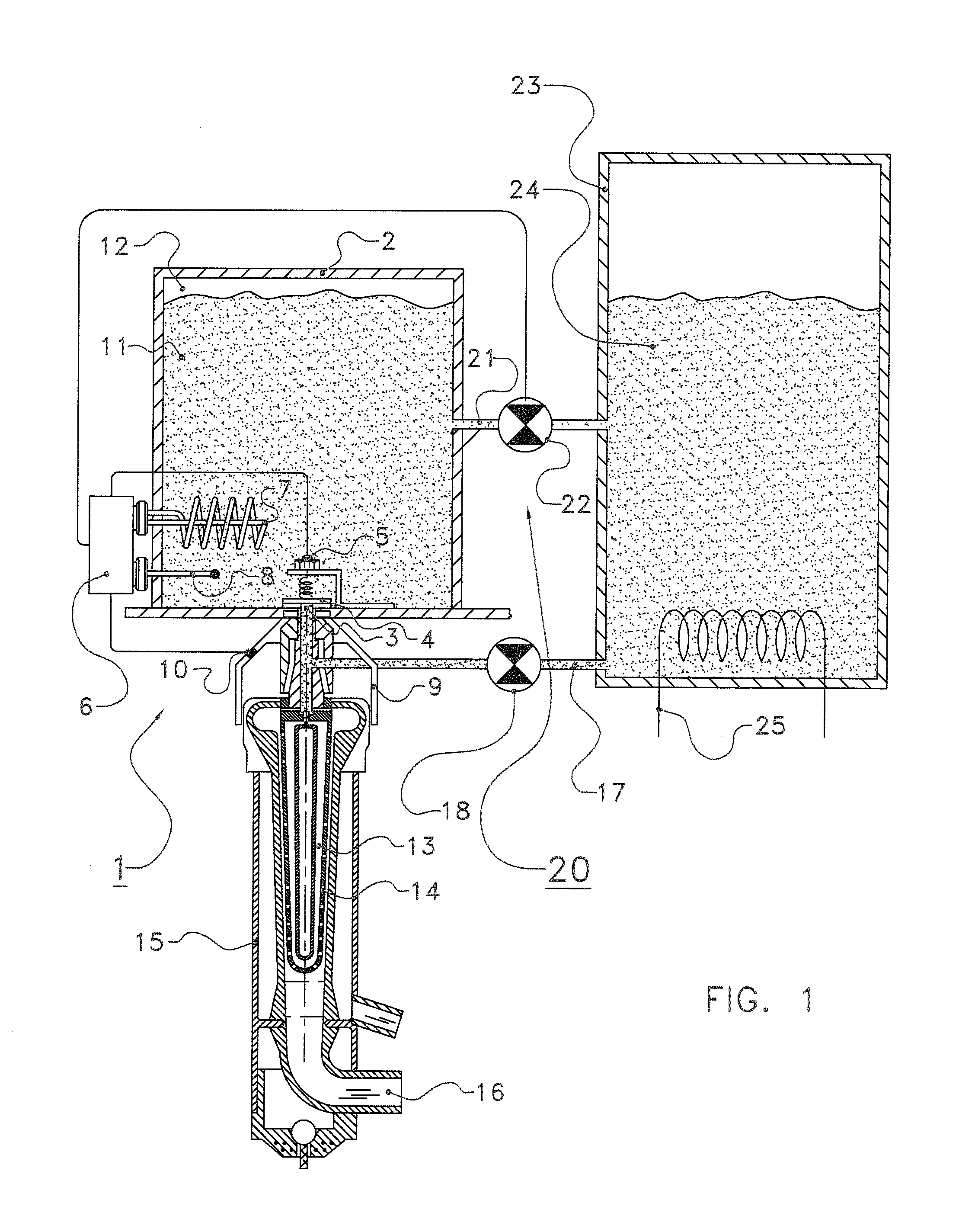 Teat cup cleaning device and method related thereto