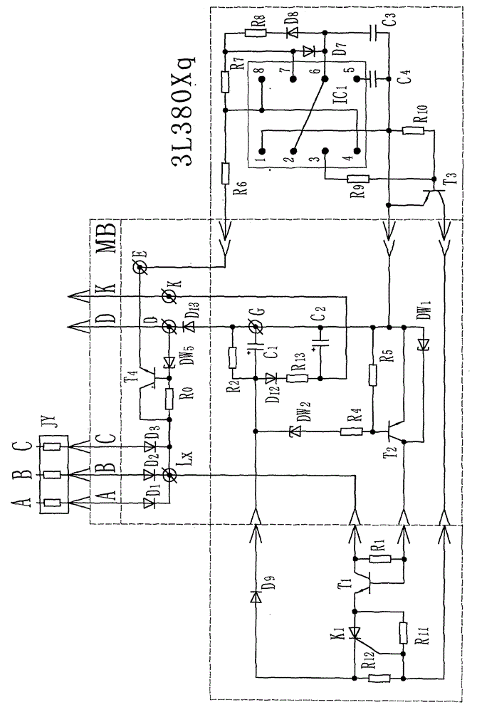 Power grid ground leakage protection sensor