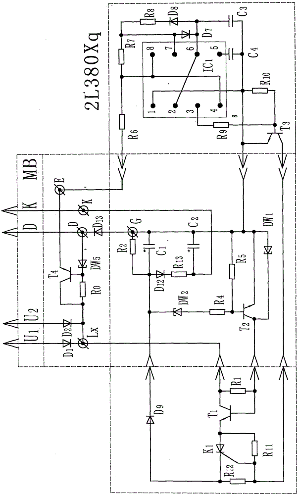 Power grid ground leakage protection sensor