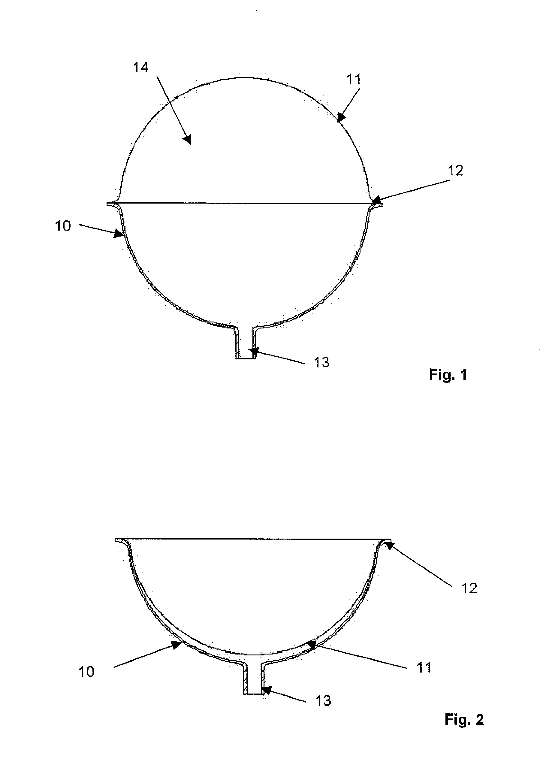 Container for flowable substances and dispensing apparatus