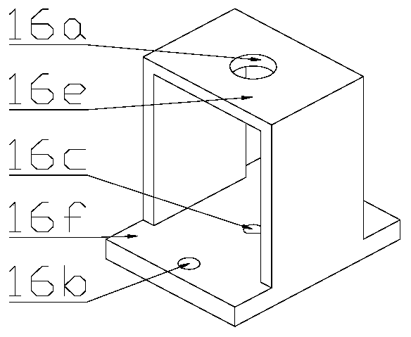 Marine diesel engine test device