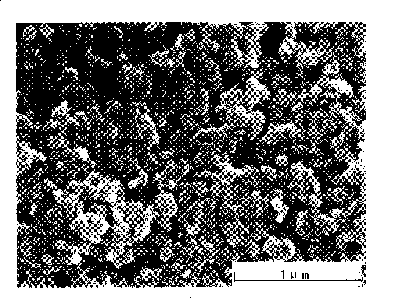 Method for producing nano-magnesium hydroxide by using low-level magnesite