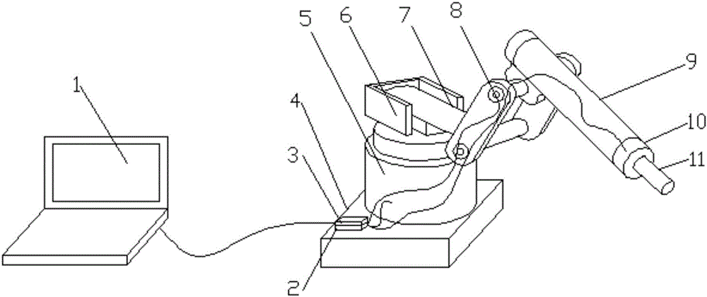 High-reliability fault-tolerant control device for an industrial robot