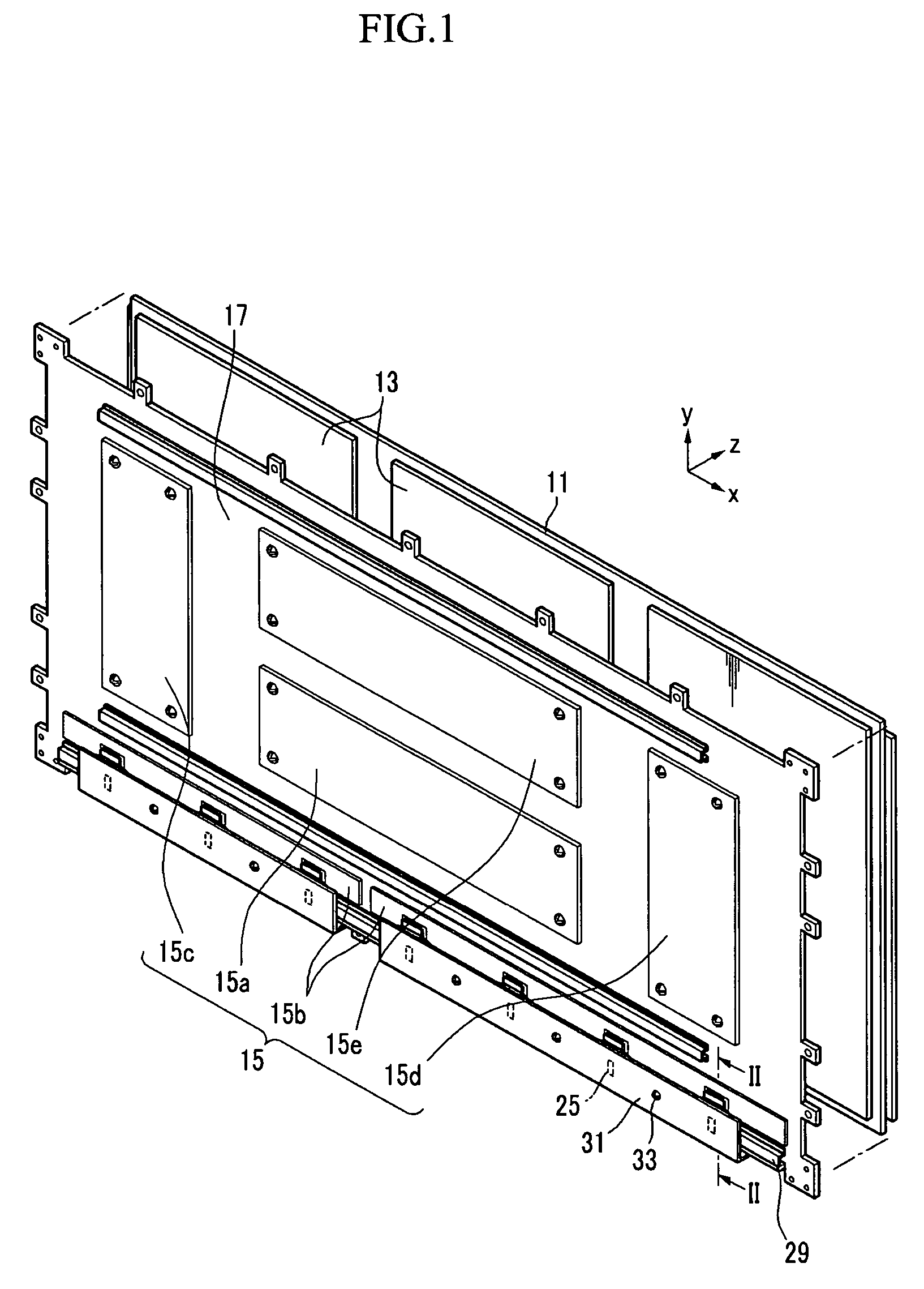 Tape carrier package on reel and plasma display device using the same