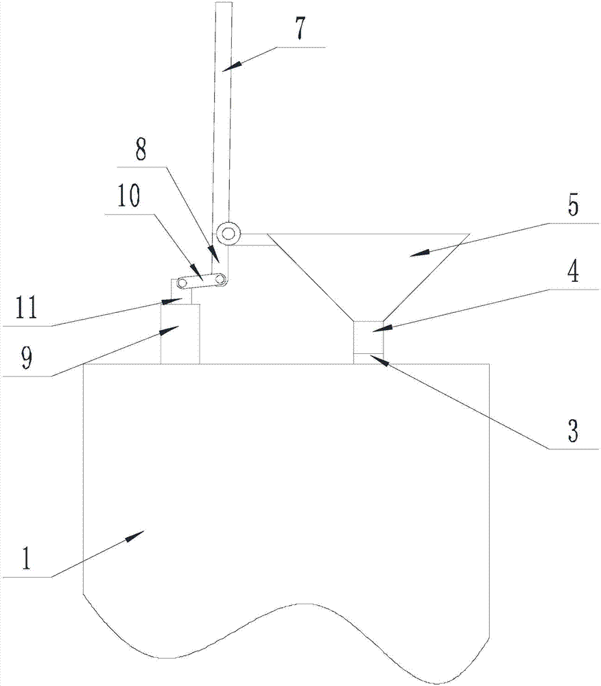 Water cooling device for improving street lamp lamplight stability