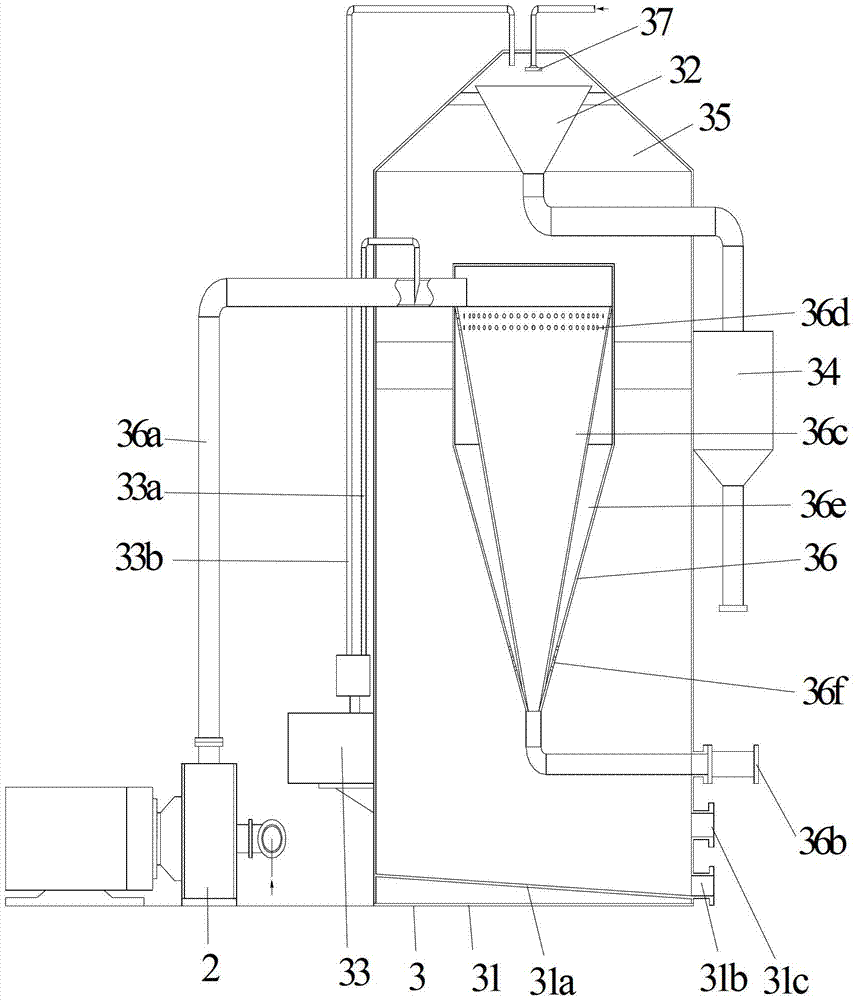 Aquaculture water circulation purification method and device