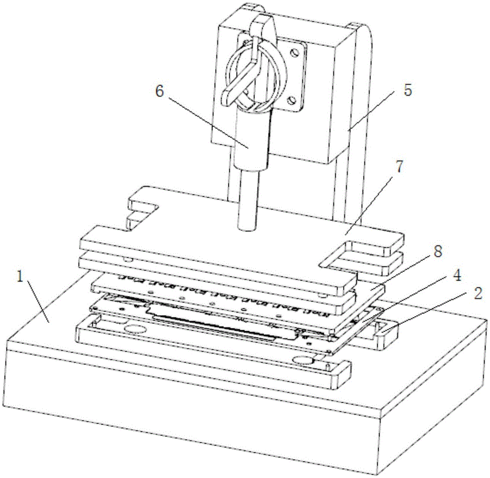 Magnetic fixture and FPC non-reinforced support electronic assembly welding process applying magnetic fixture