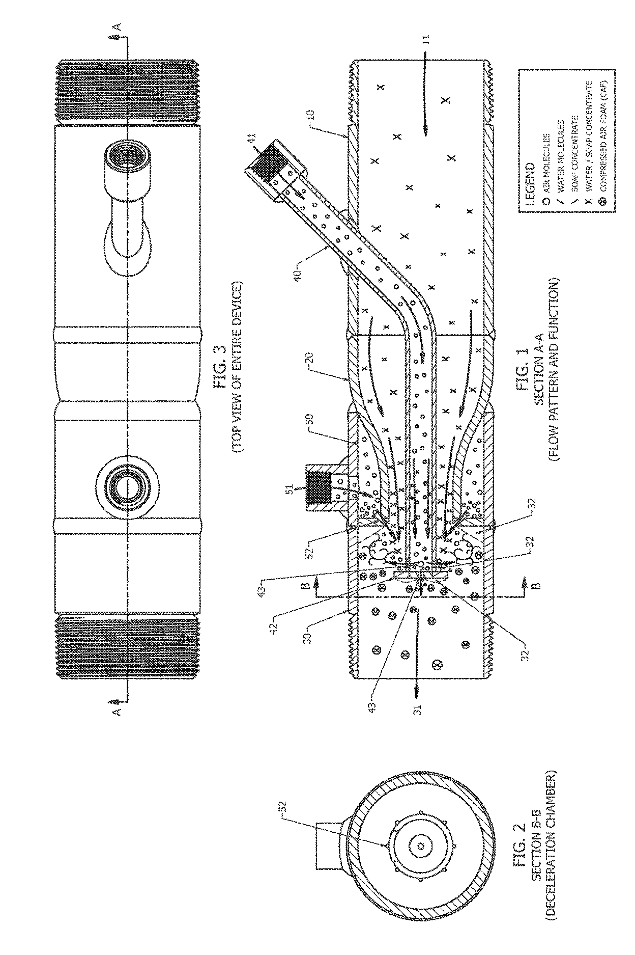 Accelerator Foam Generating Device