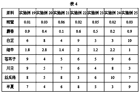 Traditional Chinese medicine composition for treating rhinitis, external-application patch and preparation method thereof
