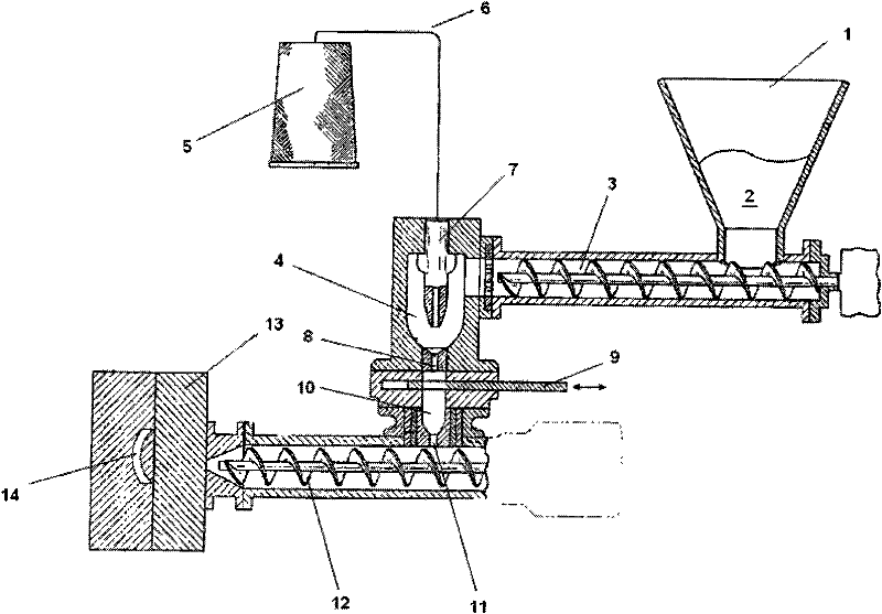 Method and device for preparing long fiber reinforced thermoplastic resin composite material