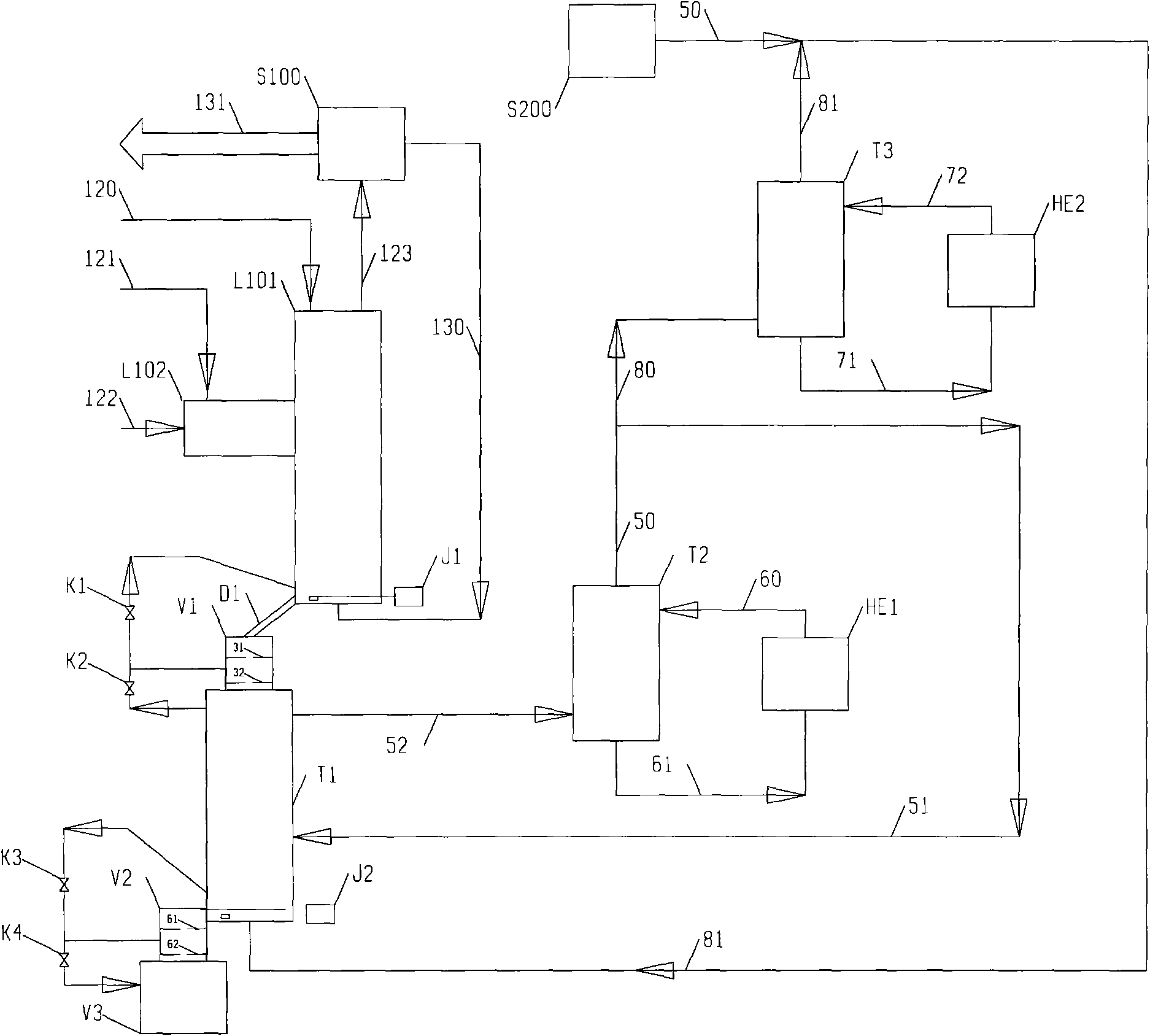 Coke dry quenching method for coal coking device