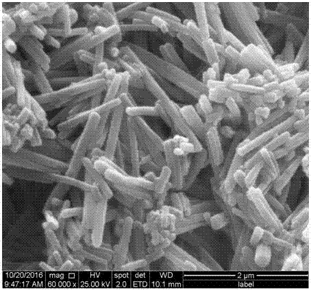 MOP-nanorod with mimetic enzyme property as well as preparation method and application of MOP-nanorod