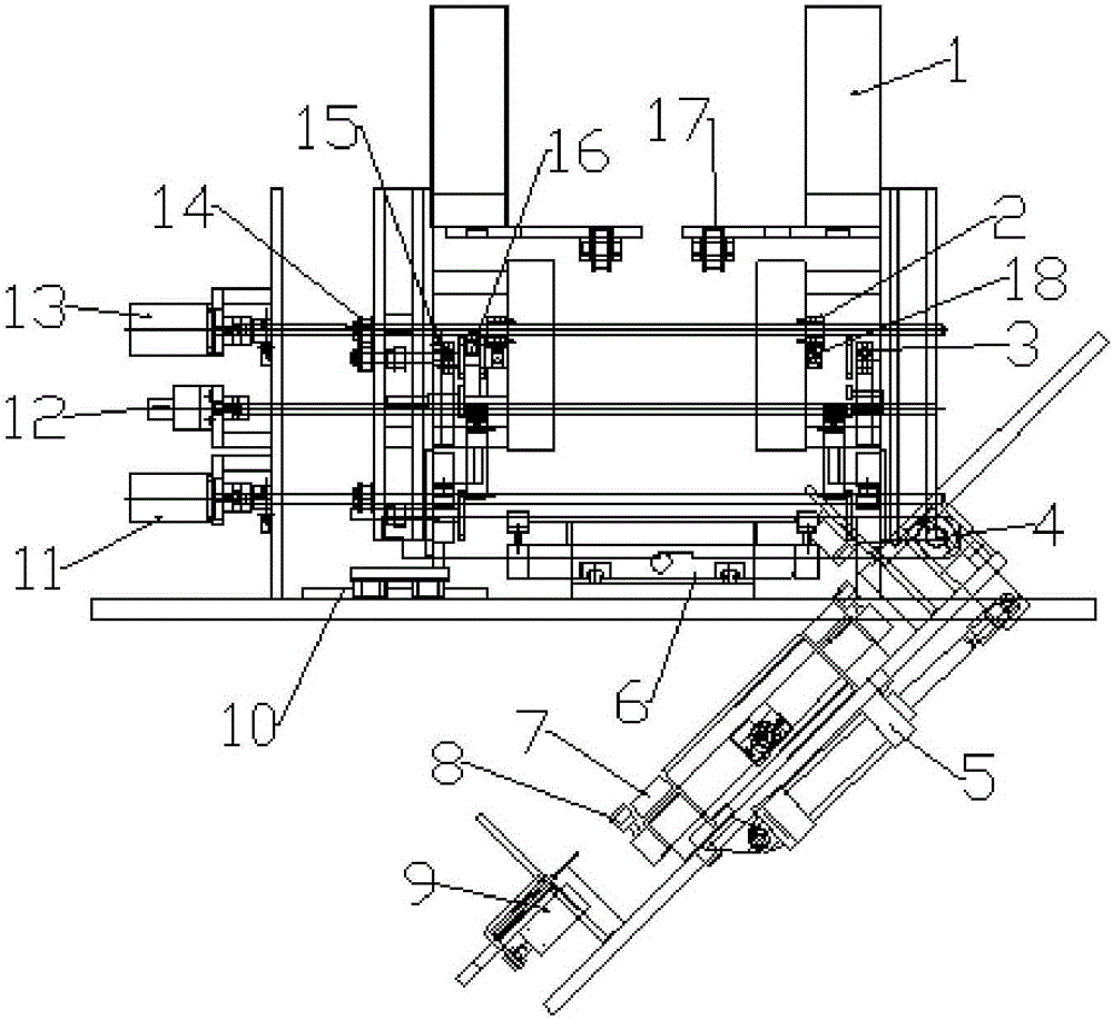 Pipe supply method and pipe supply device for charge pipes in integrated circuit packaging equipment