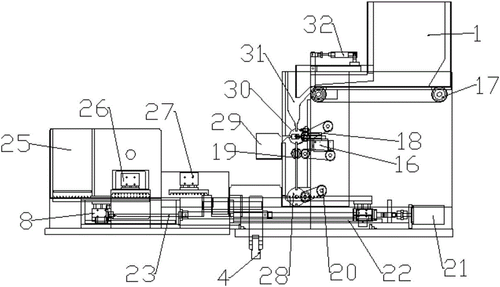 Pipe supply method and pipe supply device for charge pipes in integrated circuit packaging equipment