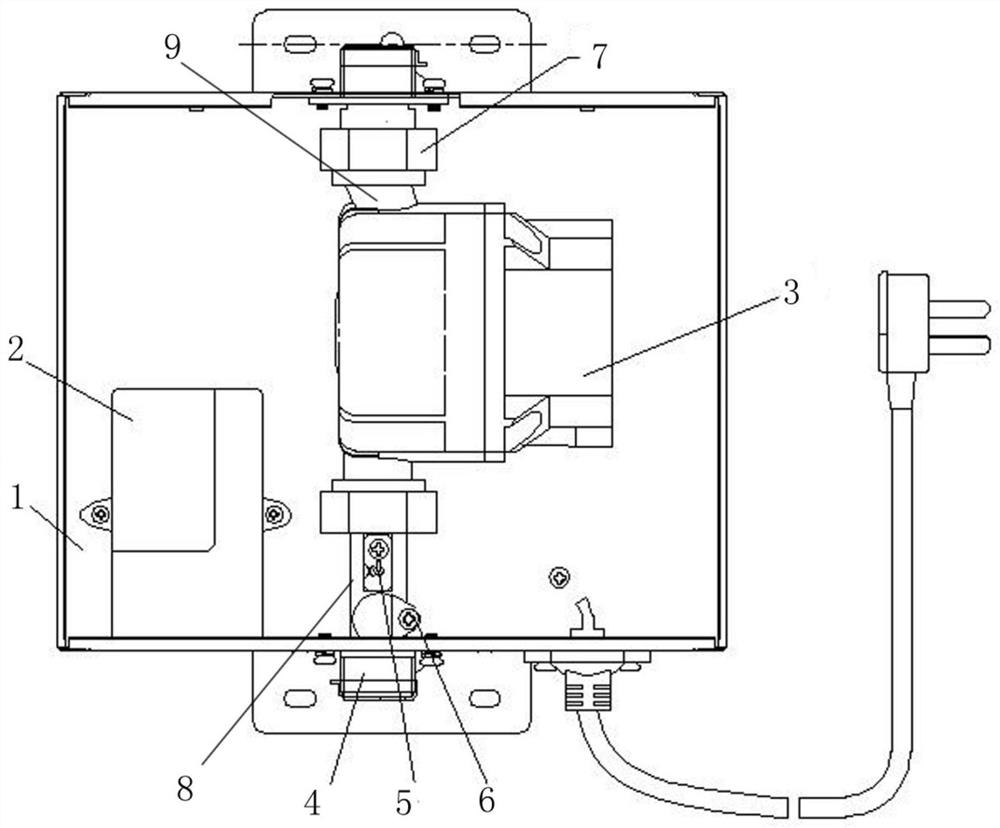 A hot water circulation device with direct current pump and its control system