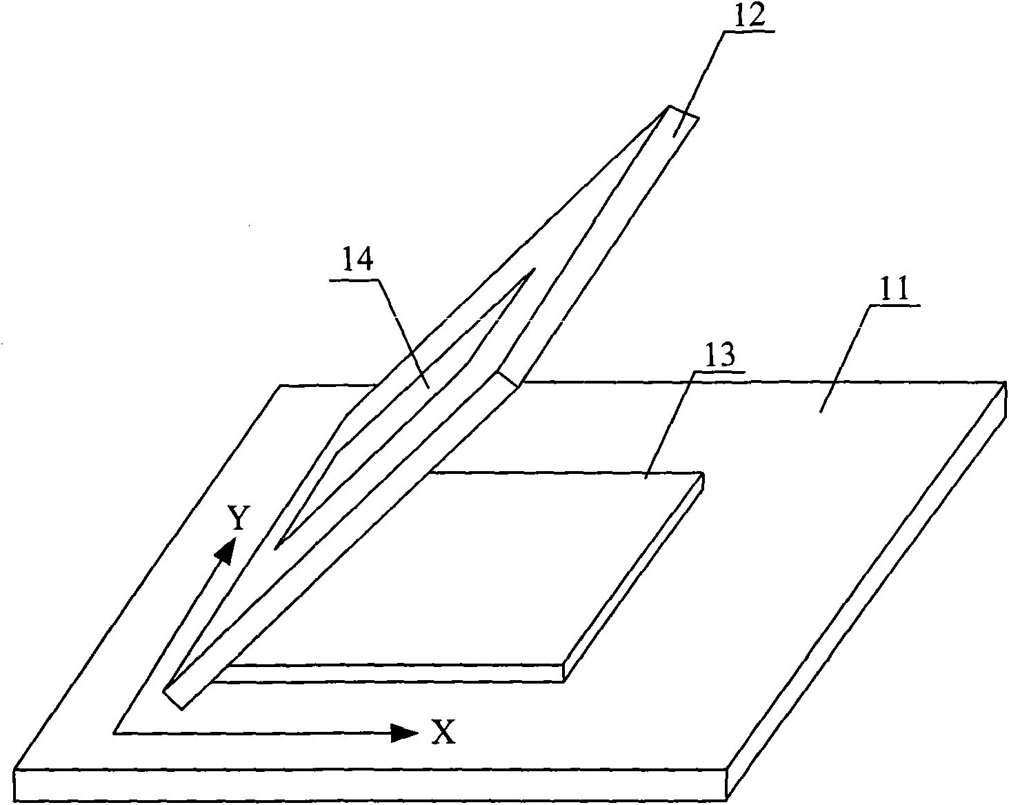 Method and device for attaching polarizer