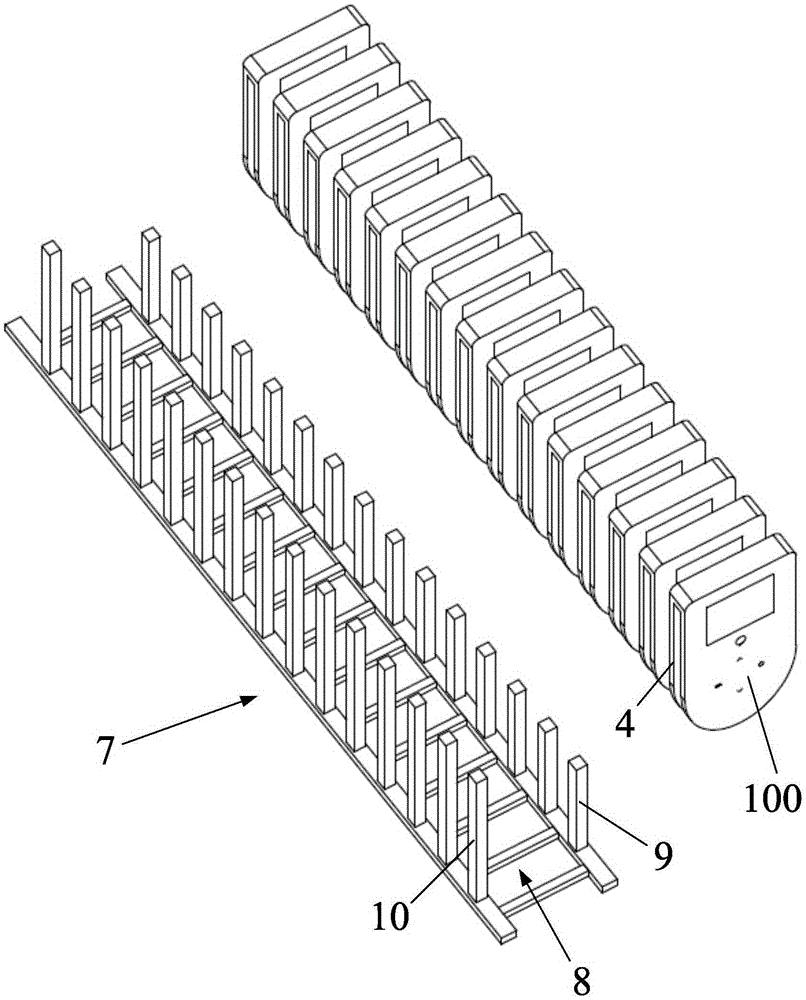 Charging device and charging device of portable router