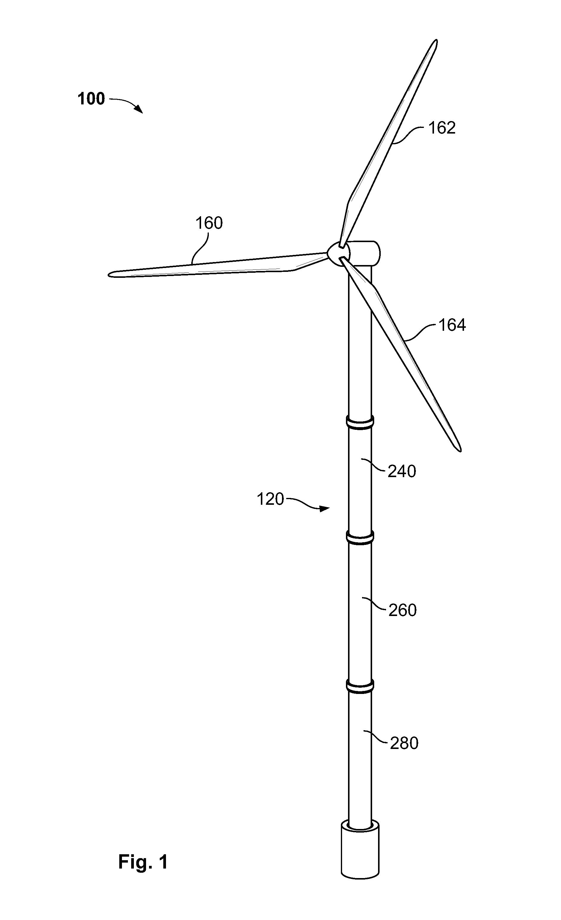 Wind tower and method of assembling the same