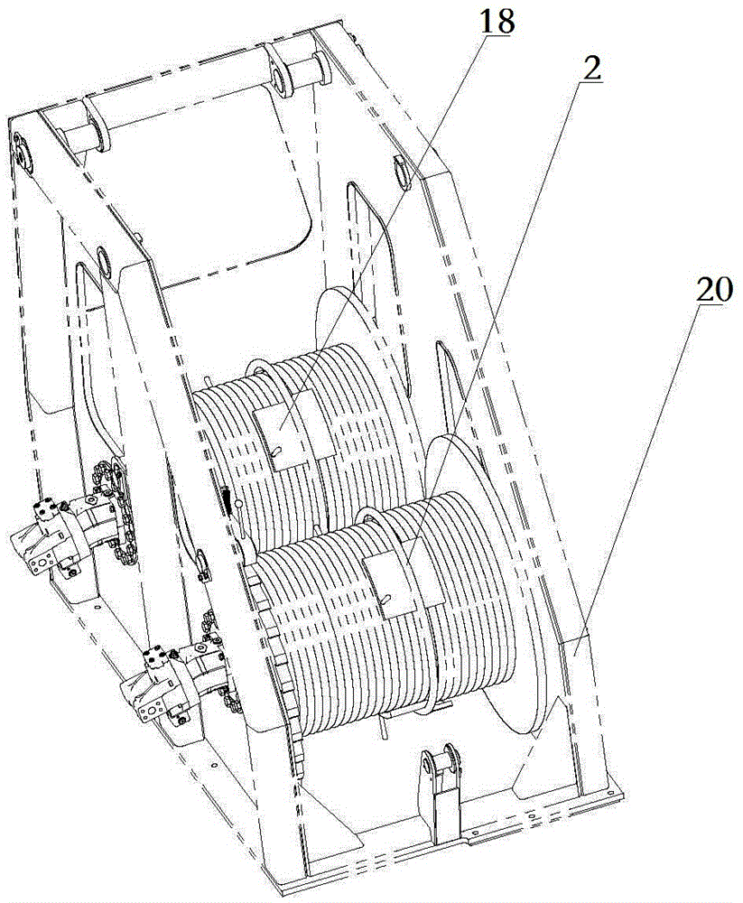 Movable freight cableway device