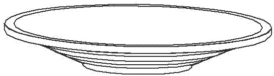 Rapid modeling tooling and rapid modeling method for large disc castings