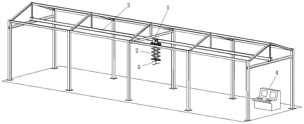 Plant protection UAV spraying two-phase flow field indoor simulation test platform and method