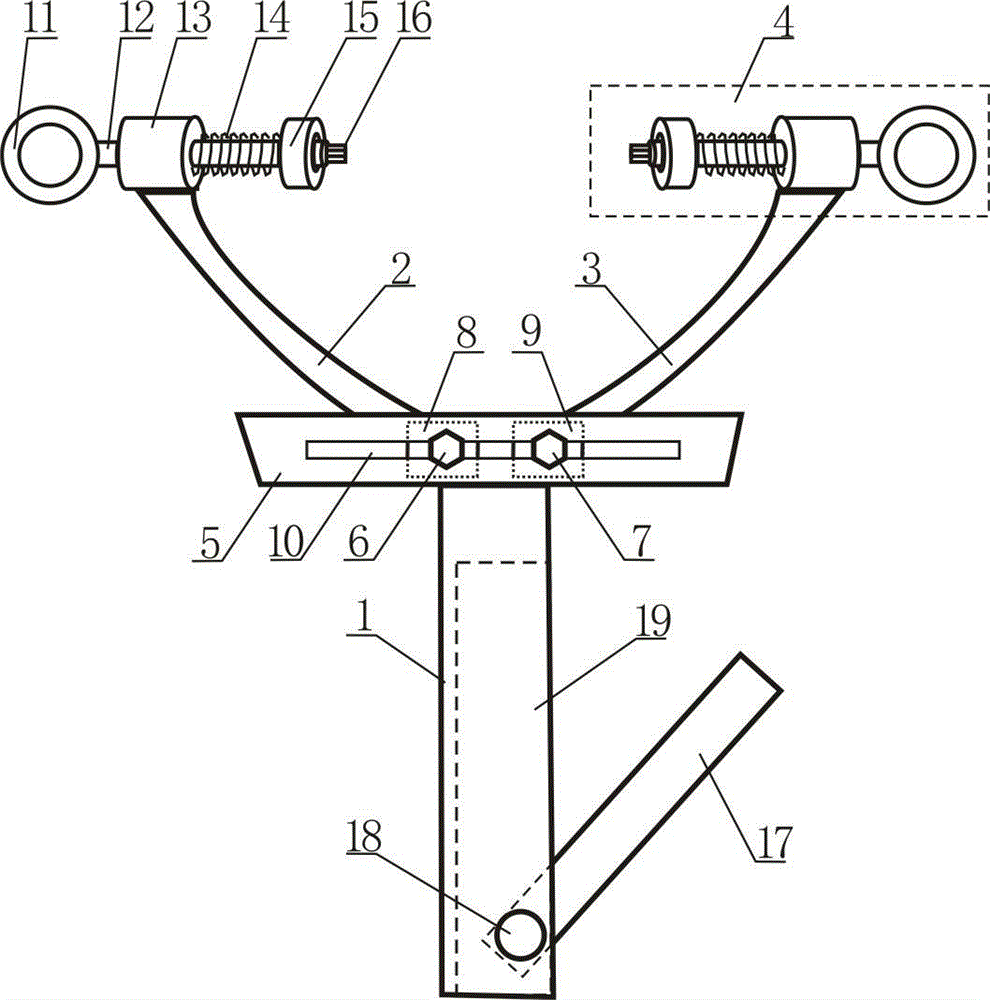 Fruit clamper with fruit knife