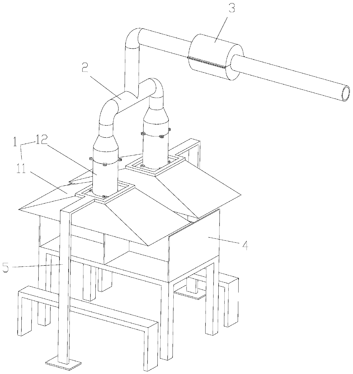 Dining harmful bacterium and virus protection method and device