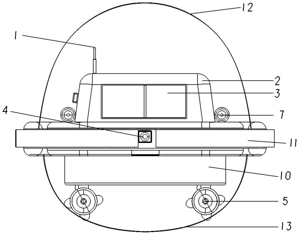 Intelligent homeward voyage escape unmanned ship