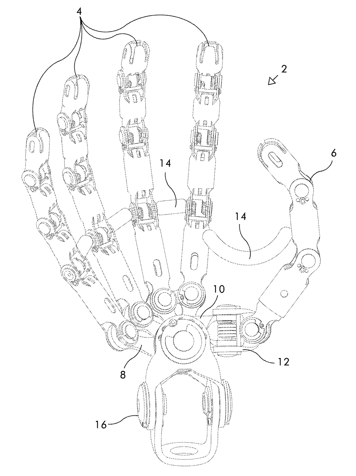 Mechanical grasping device