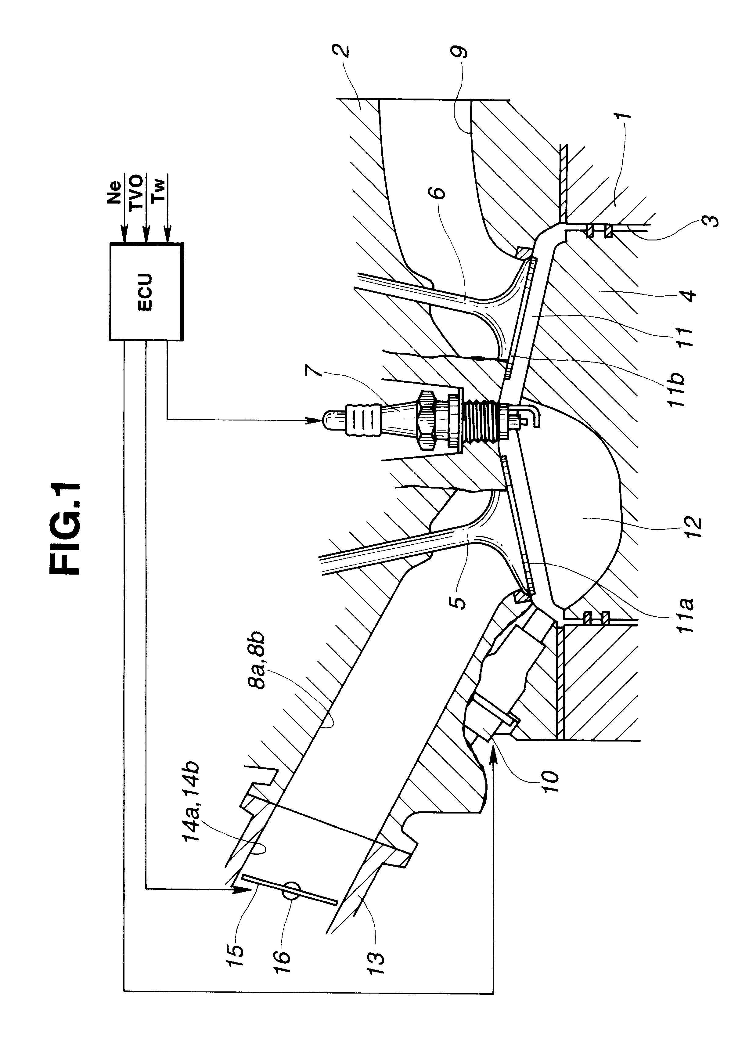 In-cylinder direct-injection spark-ignition engine