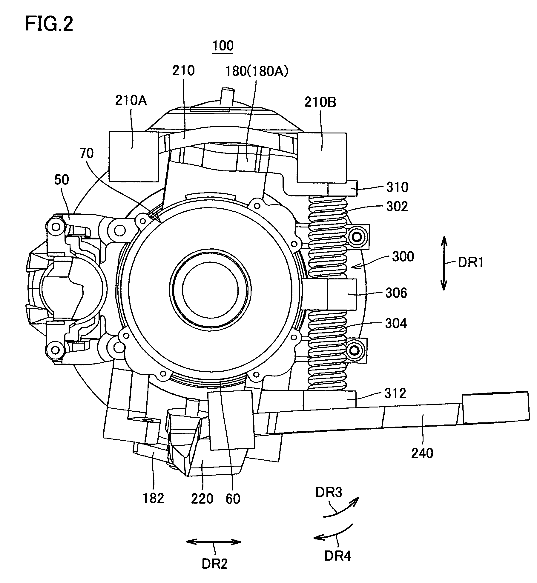 In-wheel motor with high durability