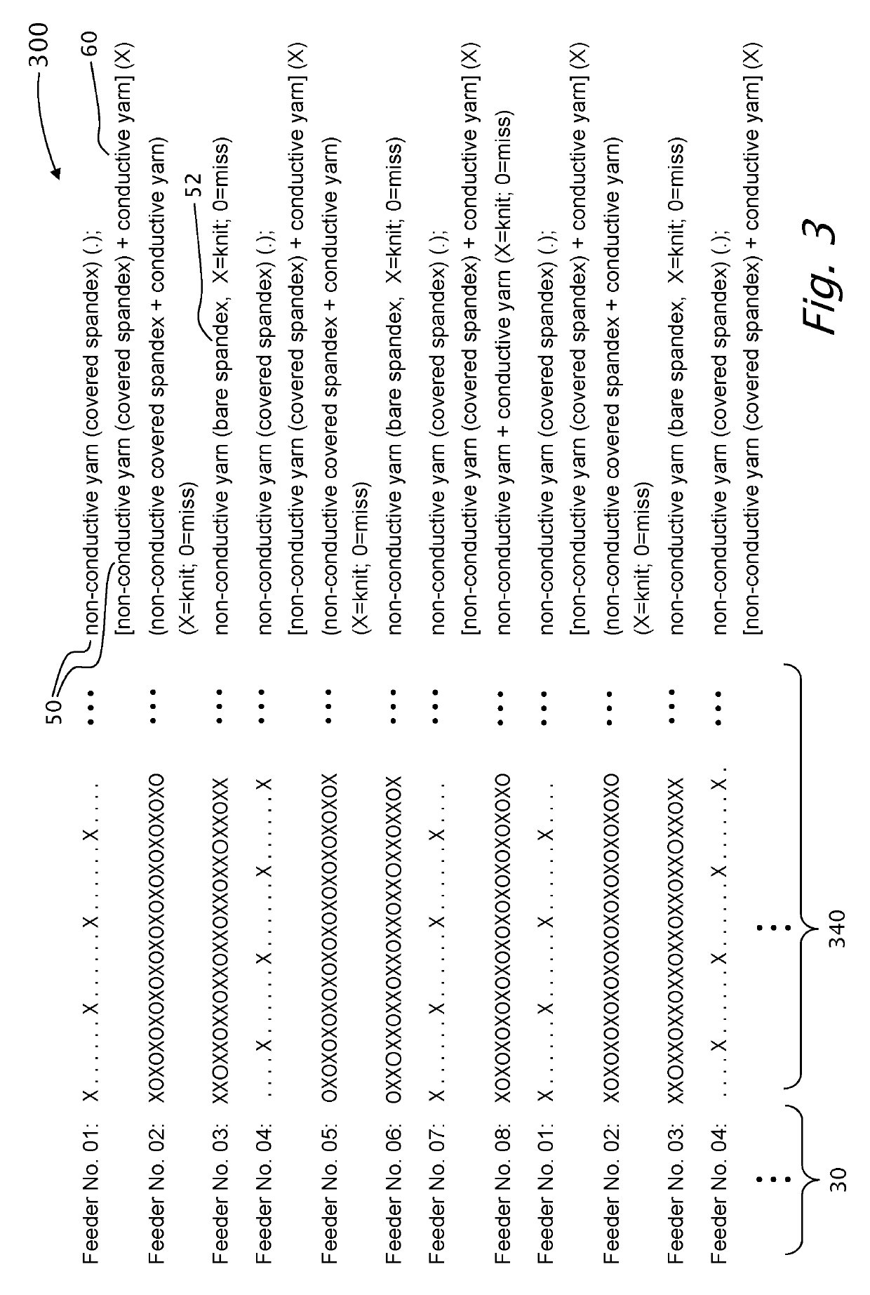 Float loop textile electrodes and methods of knitting thereof