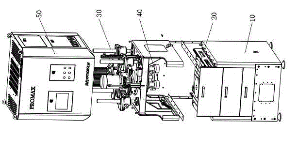 Automatic deburring machine